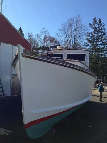 Slide: The Image of HERBERT BAUM Down East Custom Wood Cruiser 1966 - 4