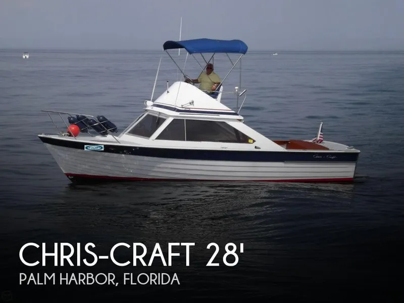 Slide: The Image of Chris-Craft 28 Sea Skiff 1966 - 0