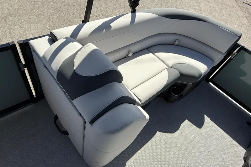 Slide: The Image of 2026 Avalon 2385 LSZ Quad Lounger with sleek, modern seating design. - 13