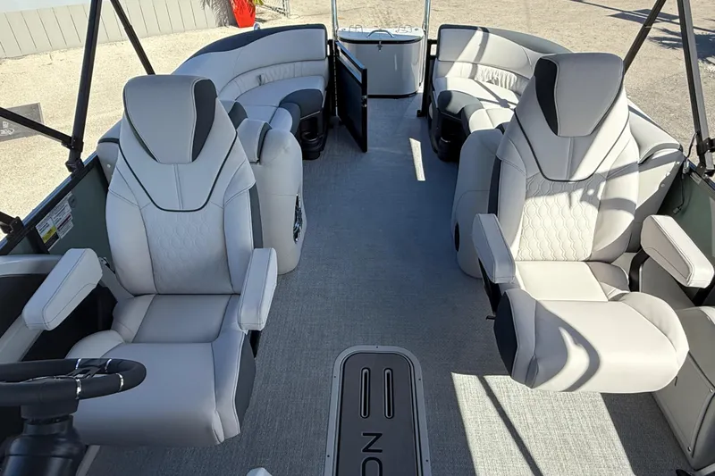 Slide: The Image of 2026 Avalon 2385 LSZ Quad Lounger interior with luxurious seating and modern design. - 17