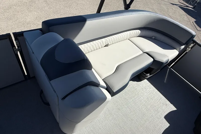 Slide: The Image of 2026 Avalon 2385 Catalina Quad Lounger interior seating, featuring sleek, modern design and comfort. - 14