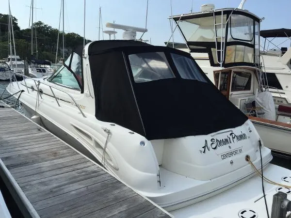 Slide: The Image of Sea Ray 410 Express Cruiser 2000 - 0