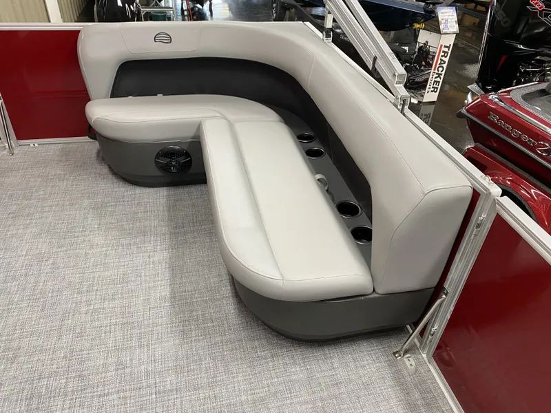 Slide: The Image of Sun Tracker Party Barge 16 DLX 2026 - 20