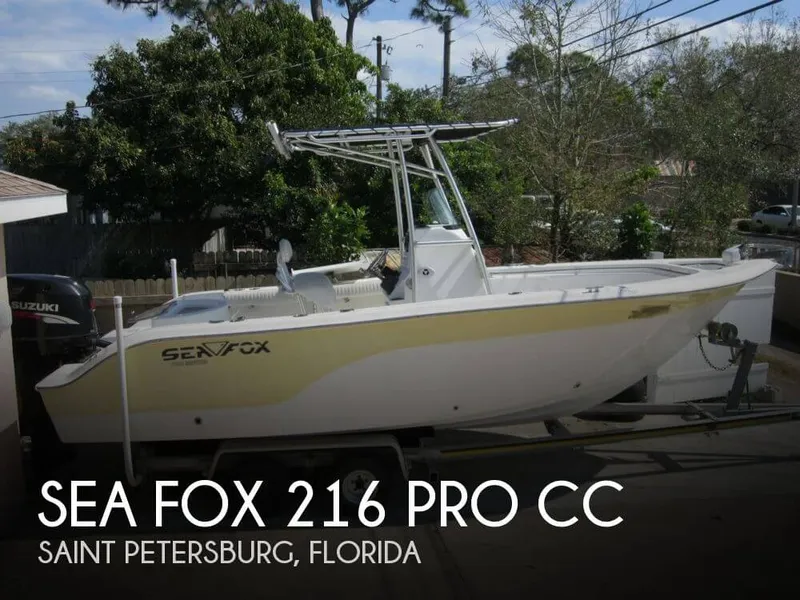 Slide: The Image of Sea Fox 216 Pro CC 2007 - 0
