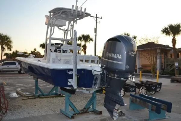 Slide: The Image of Yellowfin Center Console 2012 - 2