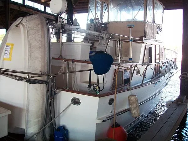 Slide: The Image of Monk 36 Trawler 1987 - 0