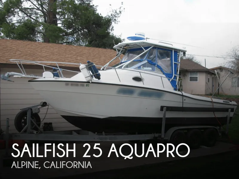 Slide: The Image of Sailfish 25 Aquapro 1996 - 0