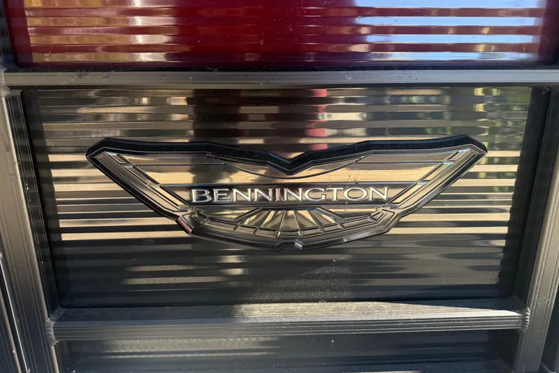Slide: The Image of 2024 Bennington L Line logo on a textured surface. - 5