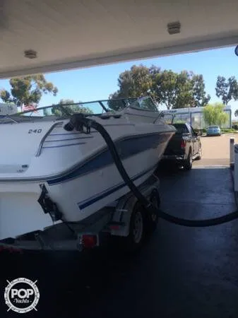 Slide: The Image of Sea Ray 240 Overnighter 1993 - 8