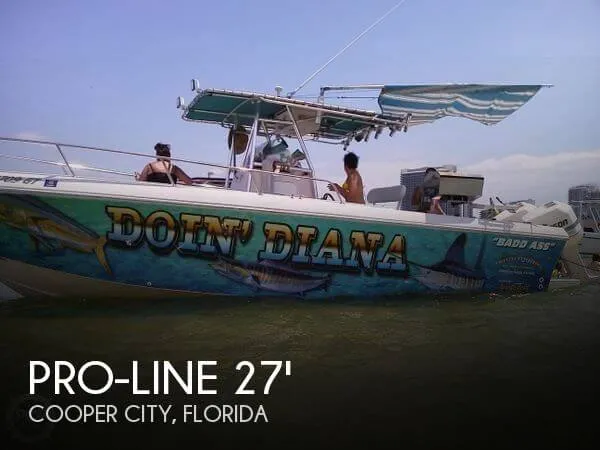 Slide: The Image of Pro-Line 2700 Sportsman Open Fisherman 1996 - 0