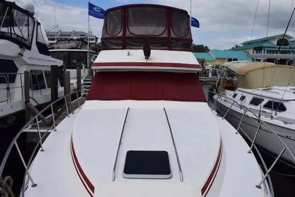 Slide: The Image of Sea Ray 410 Aft Cabin 1987 - 9