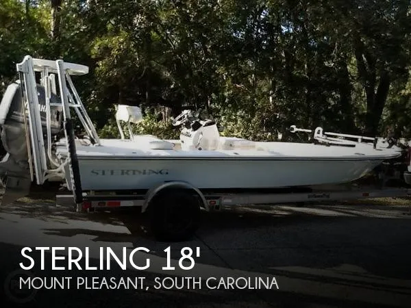 Slide: The Image of Sterling Powerboats 18 Flats Boat 2005 - 0