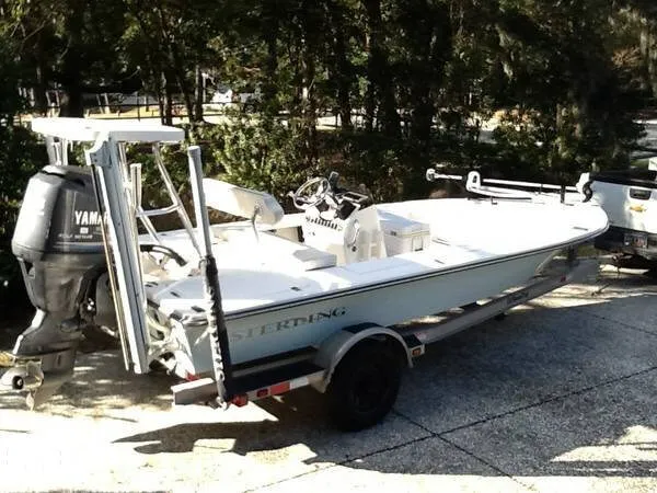 Slide: The Image of Sterling Powerboats 18 Flats Boat 2005 - 5