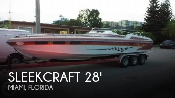 Slide: The Image of Sleekcraft 28 Enforcer 1987 - 0