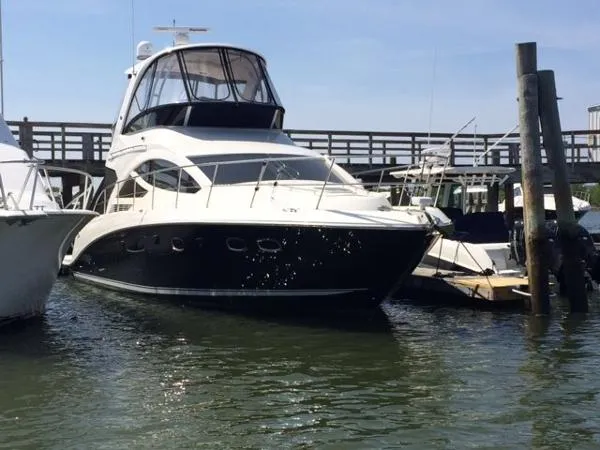 Slide: The Image of Sea Ray 450 Sedan Bridge - Certified Preowned 2012 - 0