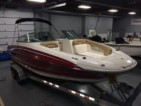 Slide: The Image of Sea Ray 240 Sundeck with Trailer - Certified Preowned 2011 - 2