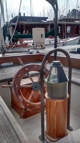 Slide: The Image of CLASSIC WOODEN SCHOONER William Hand design 1929 - 5