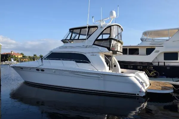 Slide: The Image of Sea Ray 480 Sedan Bridge 2000 - 0