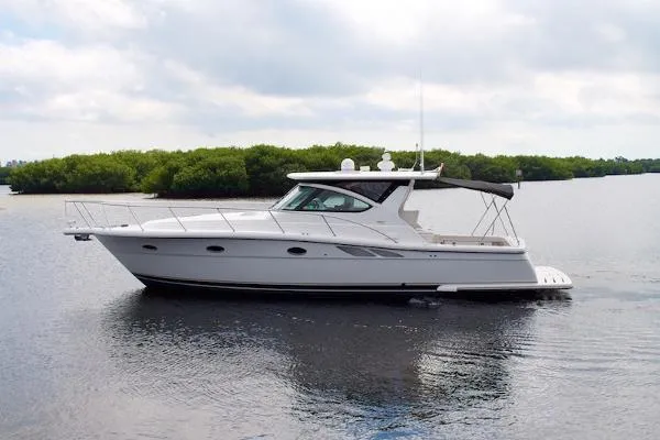 Slide: The Image of Tiara 3800 Open- CAT 1000 Hrs Service Complete 2003 - 0