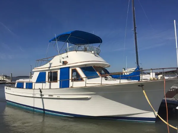 Slide: The Image of Albin Trunk Cabin Trawler 1986 - 1
