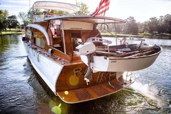 Slide: The Image of Chris-Craft 45' Flybridge Motor Yacht 1954 - 6