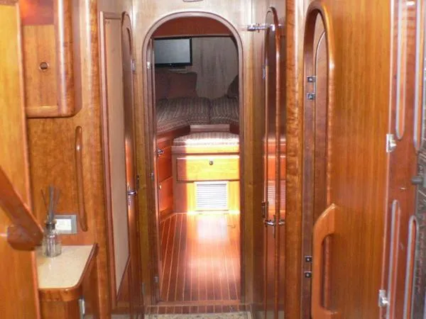 Slide: The Image of Alden 56 Eastbay Downeast Flybridge Motoryacht 1998 - 9