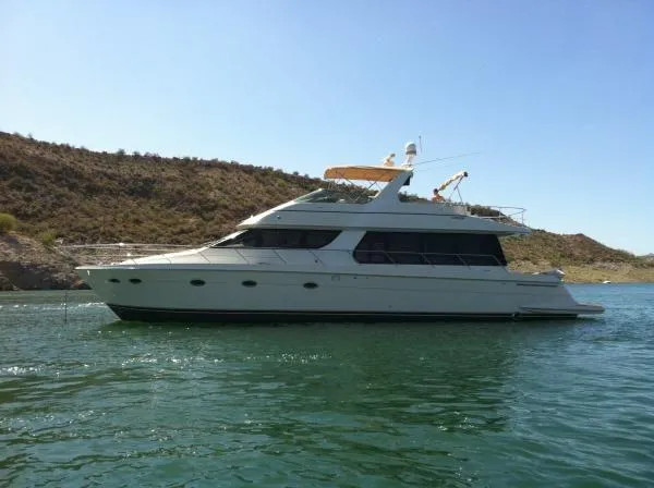Slide: The Image of Carver Yachts 570 Voyager LLC owned 2001 - 0