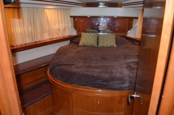 Slide: The Image of Carver Yachts 570 Voyager LLC owned 2001 - 10