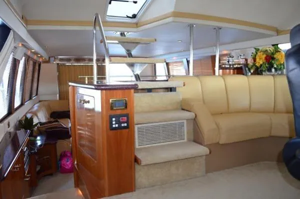 Slide: The Image of Carver Yachts 570 Voyager LLC owned 2001 - 5