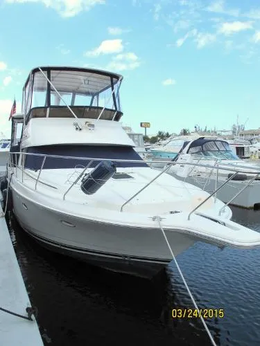 Slide: The Image of Silverton 442 Cockpit Motor Yacht Diesel 2000 - 4
