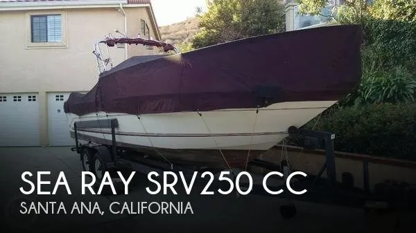 Slide: The Image of Sea Ray SRV250 CC 1987 - 0