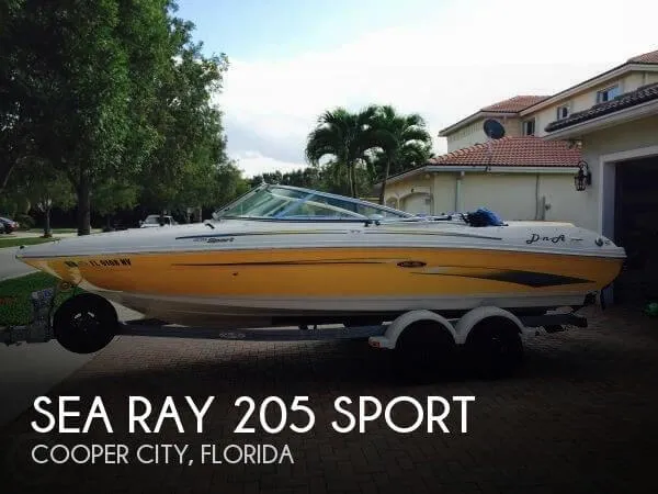 Slide: The Image of Sea Ray 205 Sport 2007 - 0