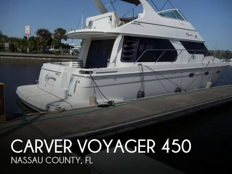 Slide: The Image of Carver Yachts Voyager 450 2000 - 0