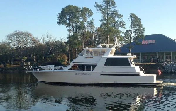 Slide: The Image of Viking Cockpit Motor Yacht 1997 - 0
