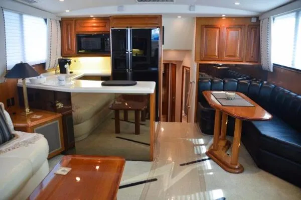 Slide: The Image of Viking Cockpit Motor Yacht 1997 - 1
