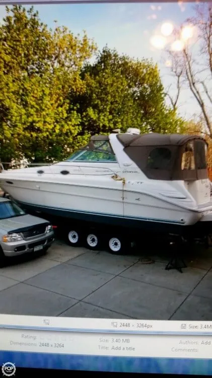Slide: The Image of Sea Ray 330 Sundancer 1995 - 5