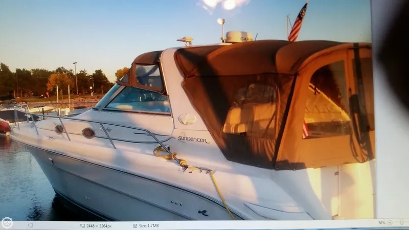 Slide: The Image of Sea Ray 330 Sundancer 1995 - 6