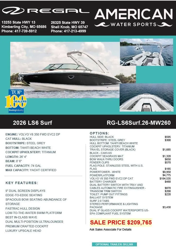 Slide: The Image of Regal LS6 Surf 2026 - 54