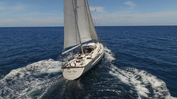 Slide: The Image of Cruising Ketch Stuart 63 1983 - 2