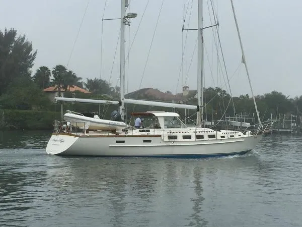 Slide: The Image of Cruising Ketch Stuart 63 1983 - 4