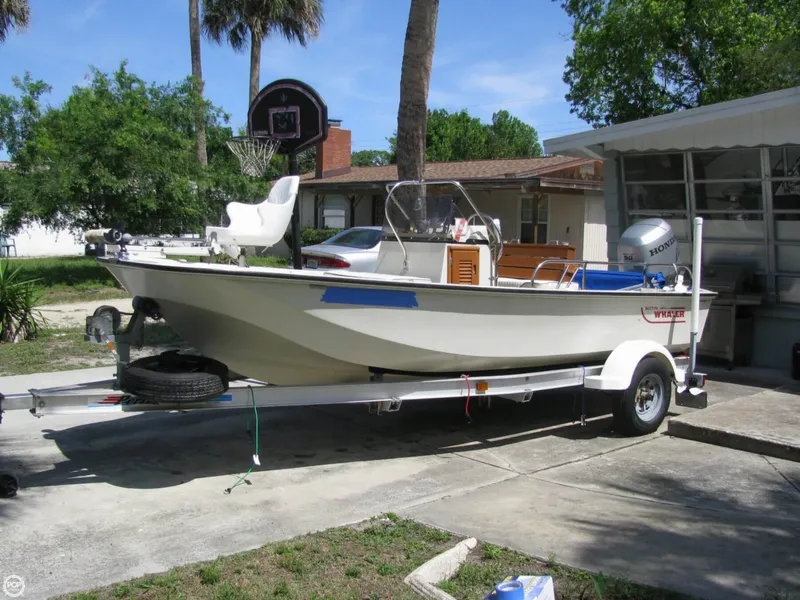 Slide: The Image of Boston Whaler 17 Montauk 1985 - 1