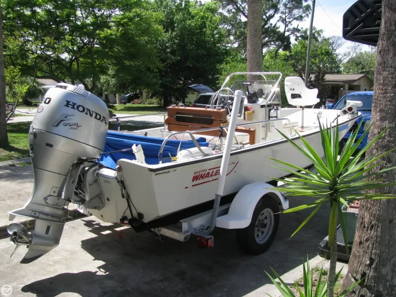Slide: The Image of Boston Whaler 17 Montauk 1985 - 9