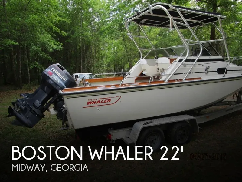 Slide: The Image of Boston Whaler 22 Revenge 1984 - 0