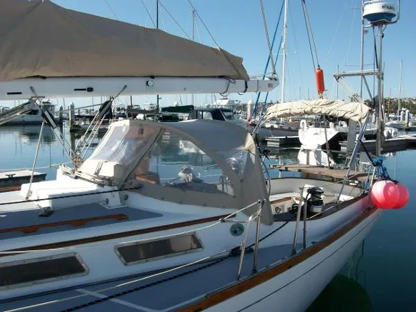 Slide: The Image of Gulfstar Ted Hood 40 RC 1977 - 2