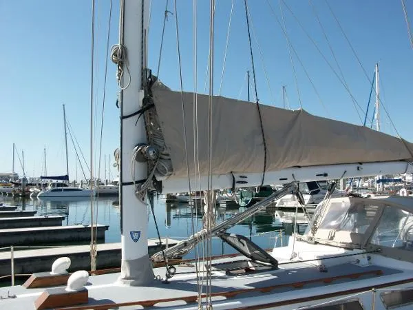 Slide: The Image of Gulfstar Ted Hood 40 RC 1977 - 5