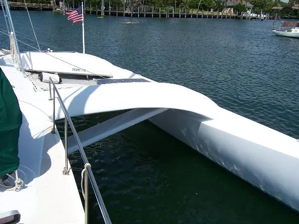 Slide: The Image of Chris White Juniper 2 Trimaran 1989 - 9