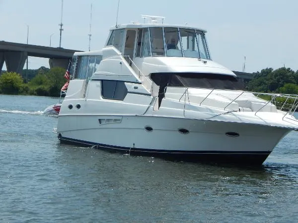 Slide: The Image of Silverton 453 Motor Yacht 2001 - 8