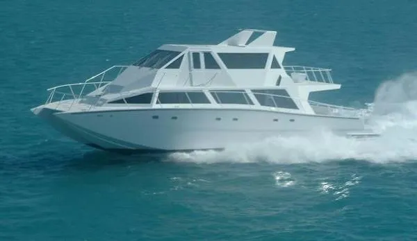 Slide: The Image of Power Catamaran Custom Mulitihull 2003 - 0
