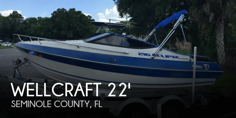 Slide: The Image of Wellcraft 216 Eclipse 1990 - 0