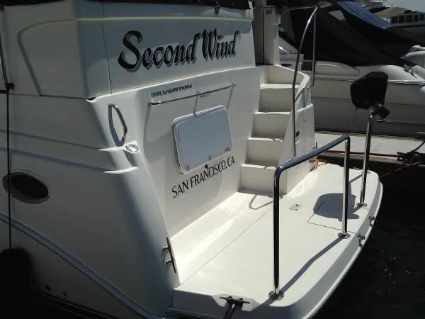 Slide: The Image of Silverton 352 aft cabin motor yacht 2000 - 10